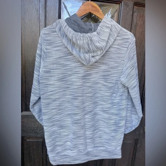 Dikotomy Pullover Hoodie Size M Melting Mushroom Navy & White - Picture 7 of 10